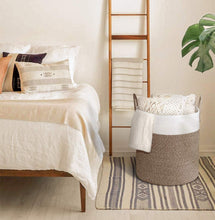 Load image into Gallery viewer, Large Cotton Rope Basket, Decorative Woven Basket for Laundry, Brown
